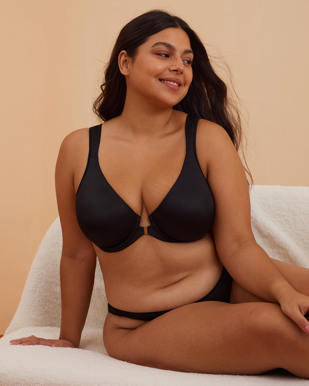 Front Closure Plus Size Bras with Back Support for All-Day Comfort