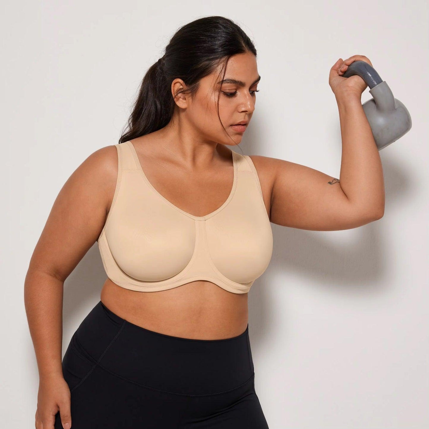 Supportive Underwired Sports Bra for Full Bust