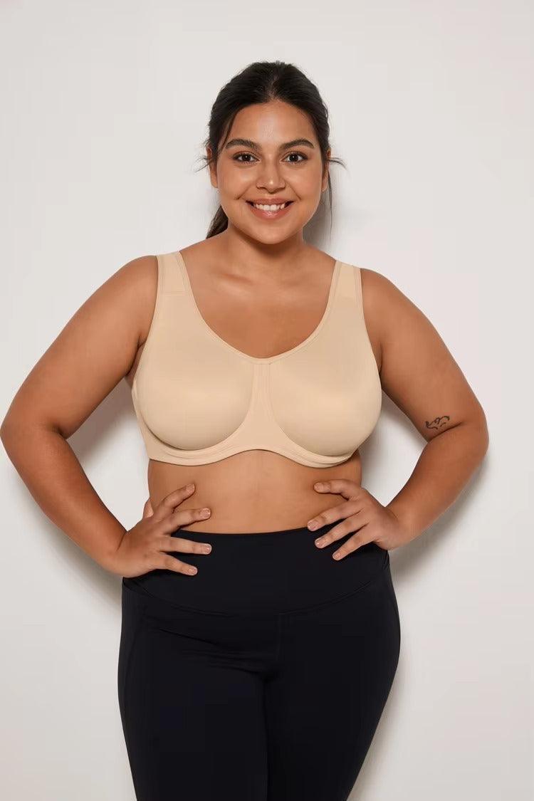 Supportive Underwired Sports Bra for Full Bust