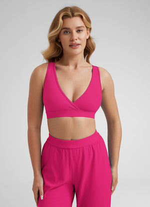 Non Wired Sports Bra - Nursing Friendly, Wireless