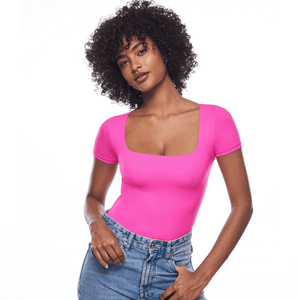 בגד גוף מחטב מבד עדין ונמתח ללוק נשי קייצי ולהופעה מרשימה וחתיכית - לה איסלה