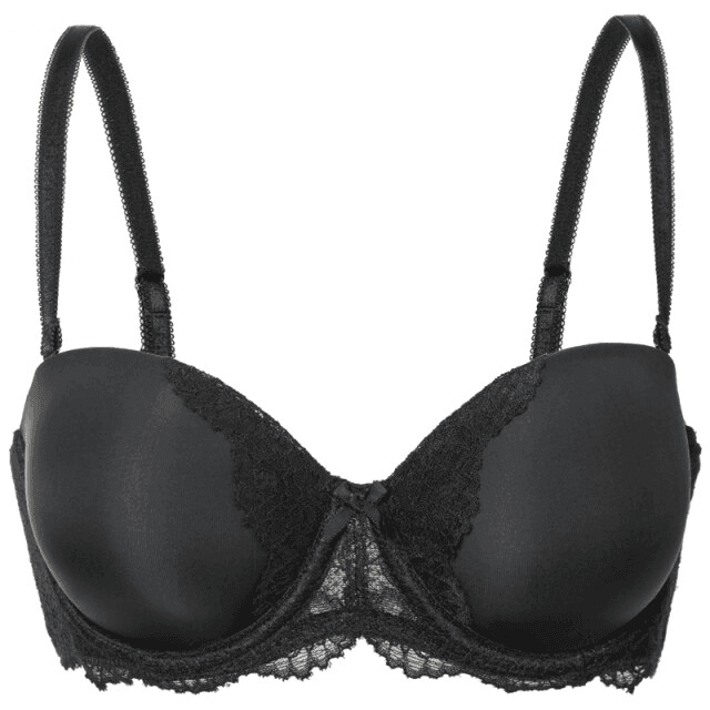 סטרפלס מיוחדת לחזה עומד בשילוב תחרה אלגנטית - לה איסלה