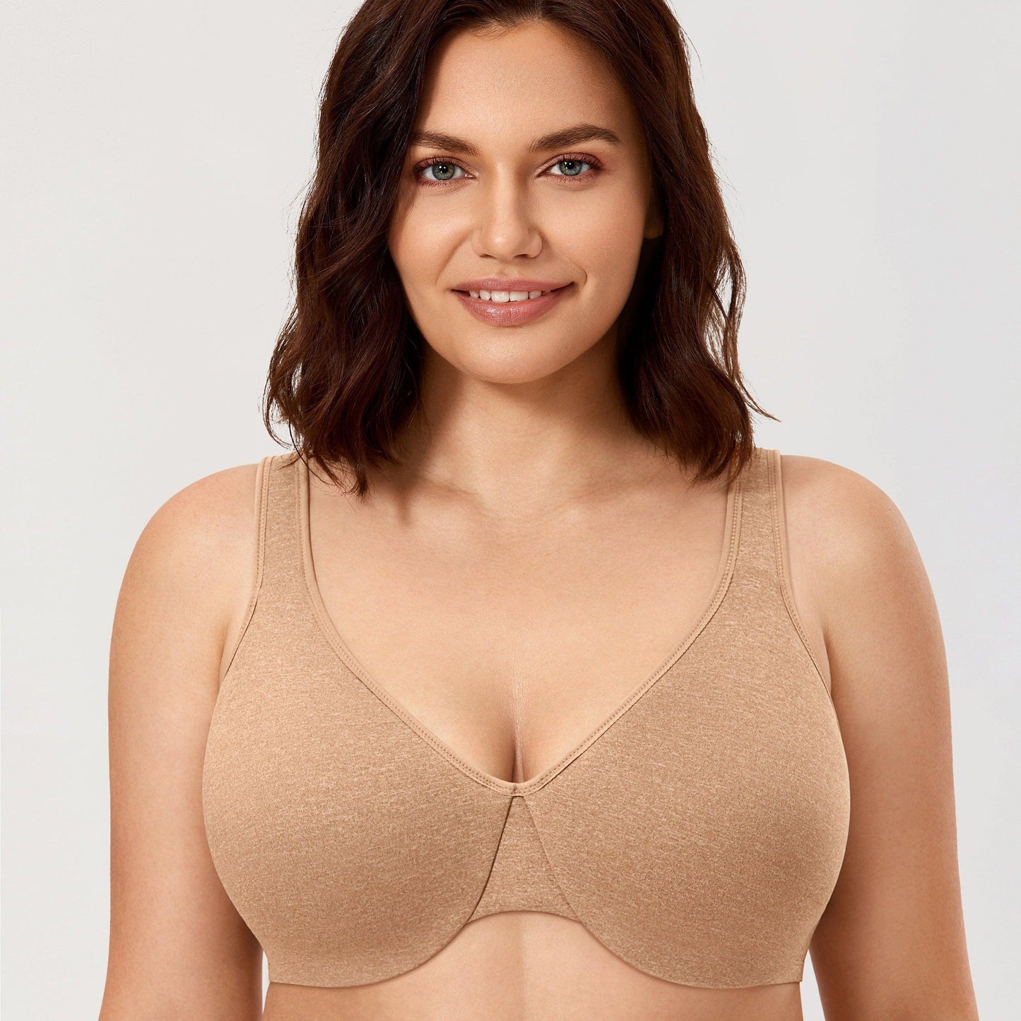 Wire-Free Minimiser Bra with Gentle Underwire