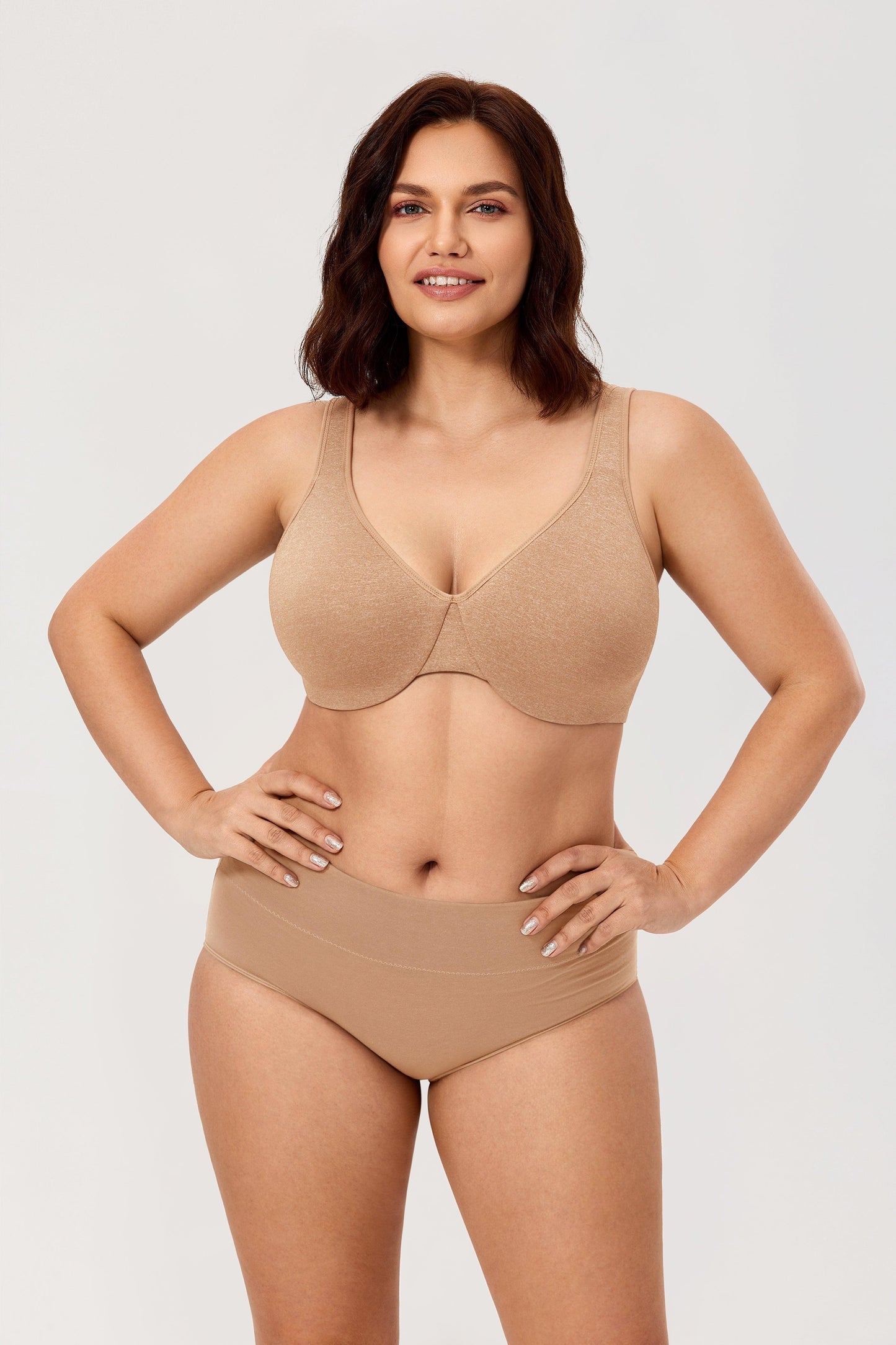 Wire-Free Minimiser Bra with Gentle Underwire