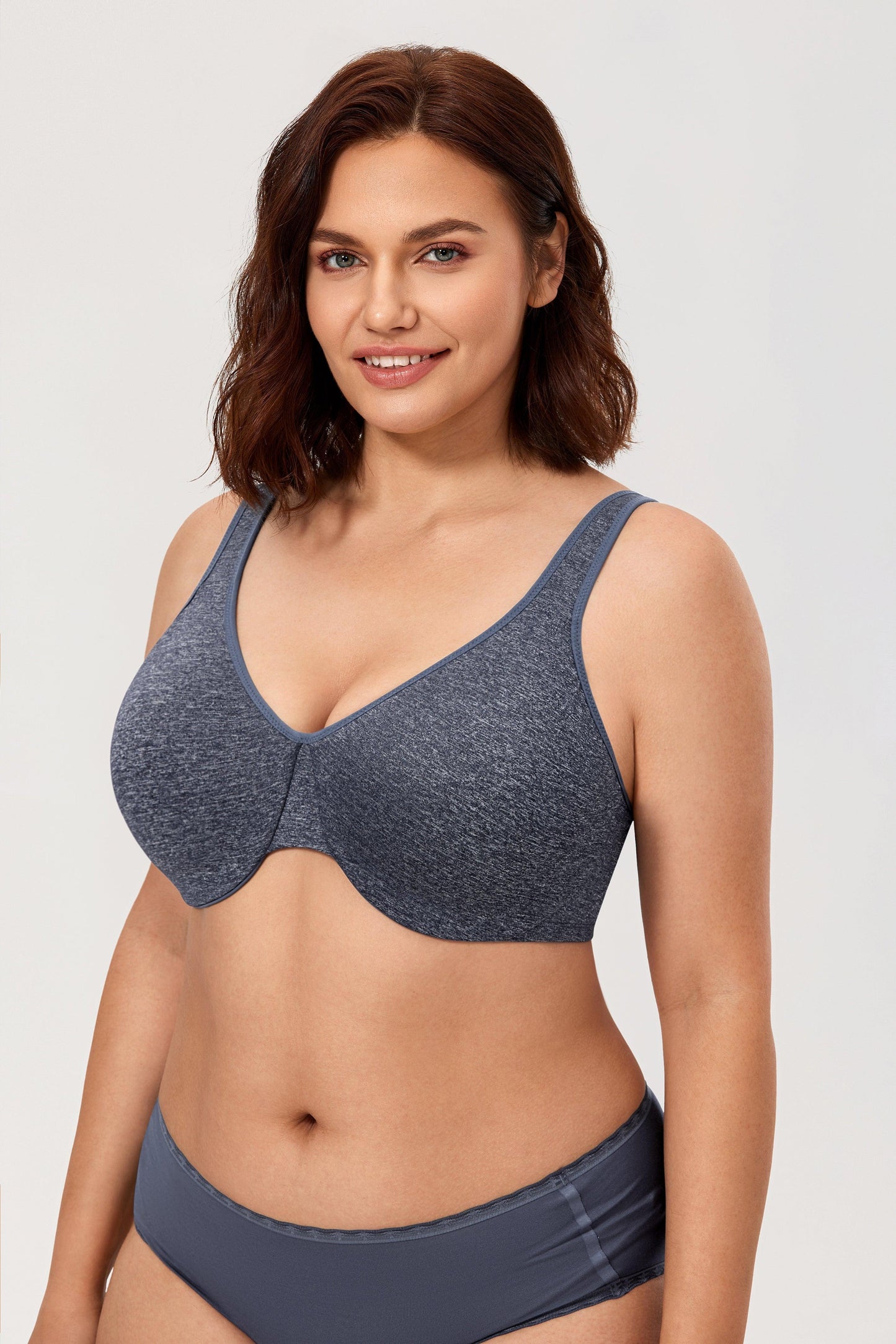 Wire-Free Minimiser Bra with Gentle Underwire
