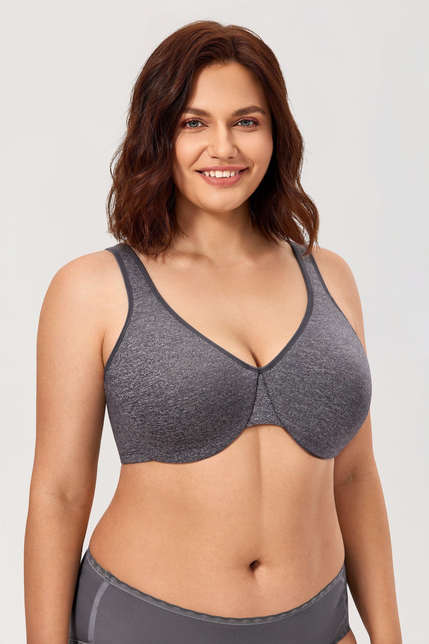 Wire-Free Minimiser Bra with Gentle Underwire