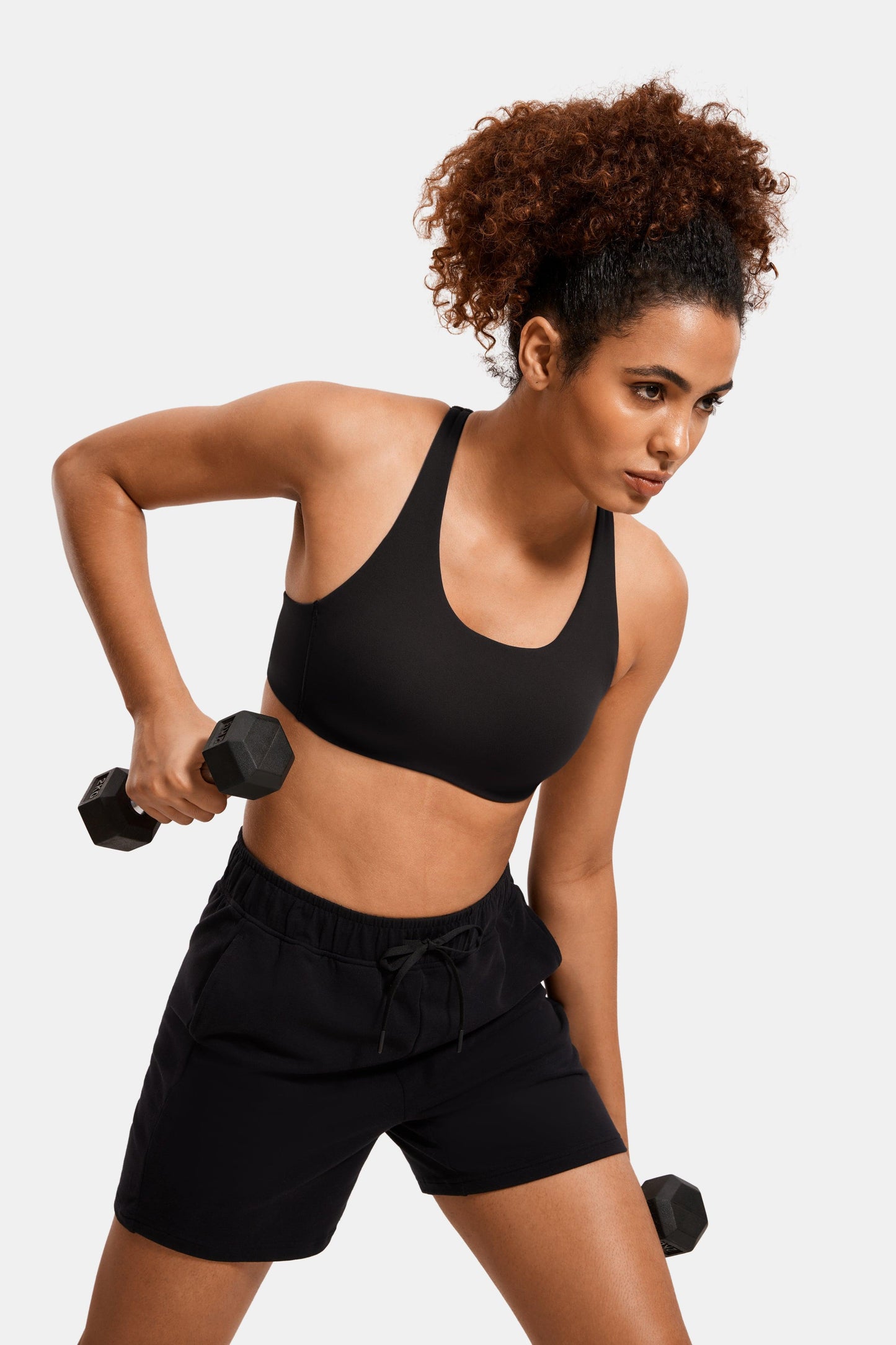 Premium Full-Coverage Sports Bra – Maximum Hold