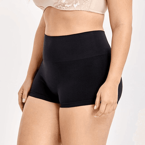 סט מכנסי גוף קצרים לכיסוי הבטן התחתונה בגיזרה מחטבת ומרזה - לה איסלה