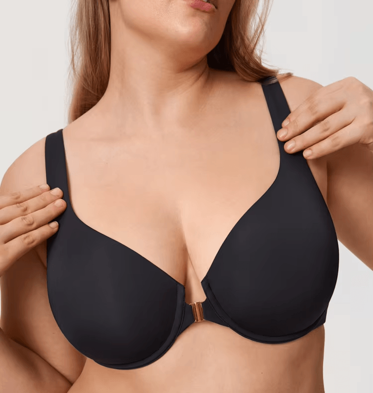 Signature Front-Closure Underwired Bra – Day to Night