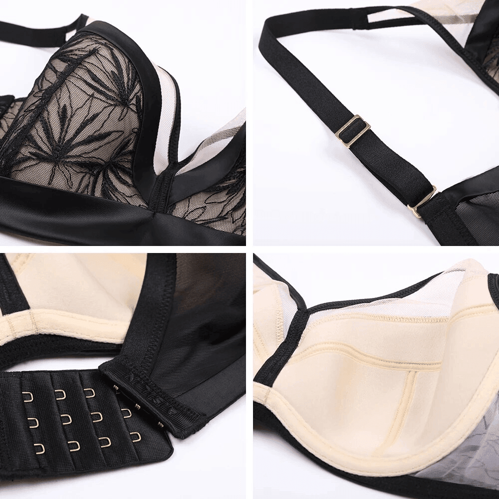 Side view highlighting plunge neckline and smooth shaping for fuller busts - MissFine