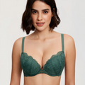 Lace Push-Up Underwired Bra for Full Support