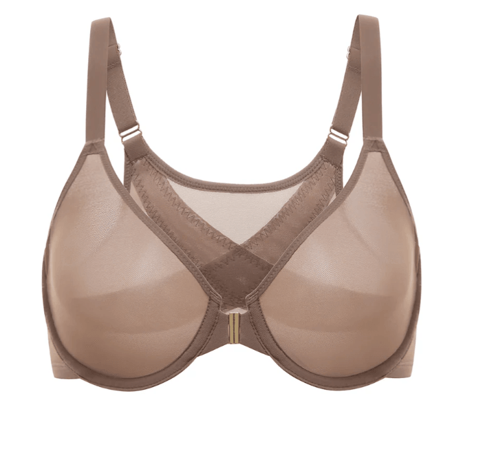 Elegant Strapless Bra – Soft Lace Look
