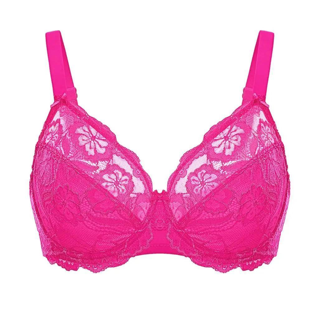 Back view of white bra with smooth band and hook-and-eye closure, adjustable straps - MissFine