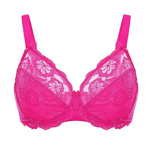 Back view of white bra with smooth band and hook-and-eye closure, adjustable straps - MissFine