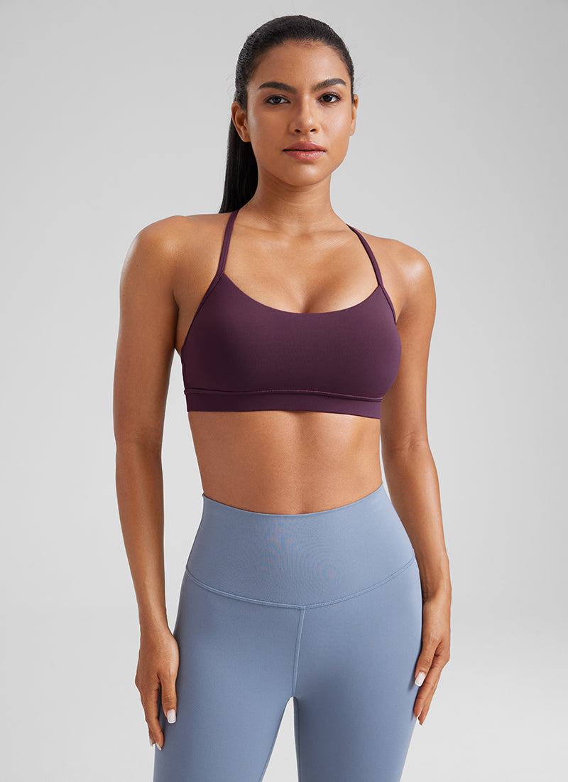 Sports Bra For Women - Thin Strap, Y Back