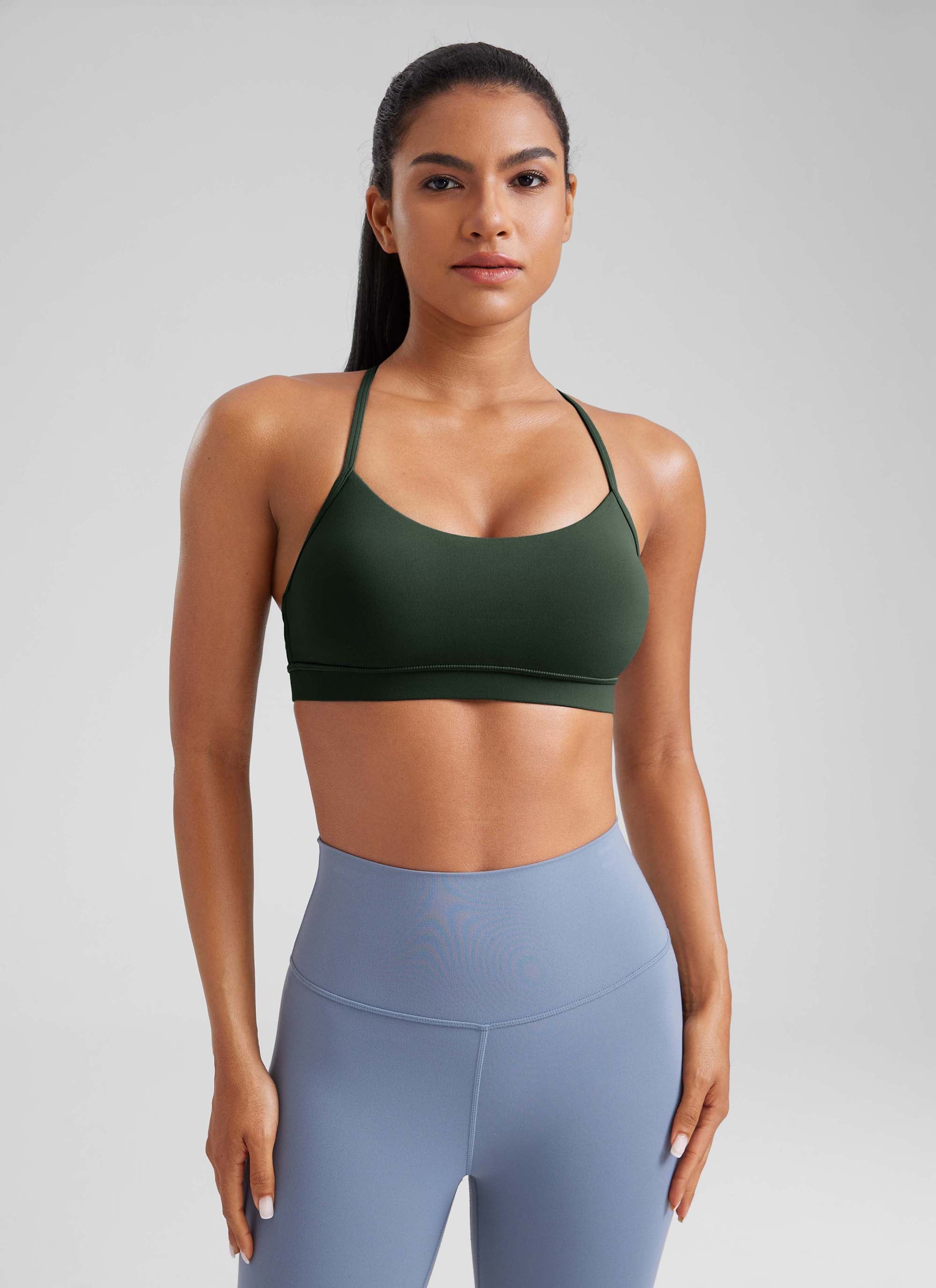 Sports Bra For Women - Thin Strap, Y Back