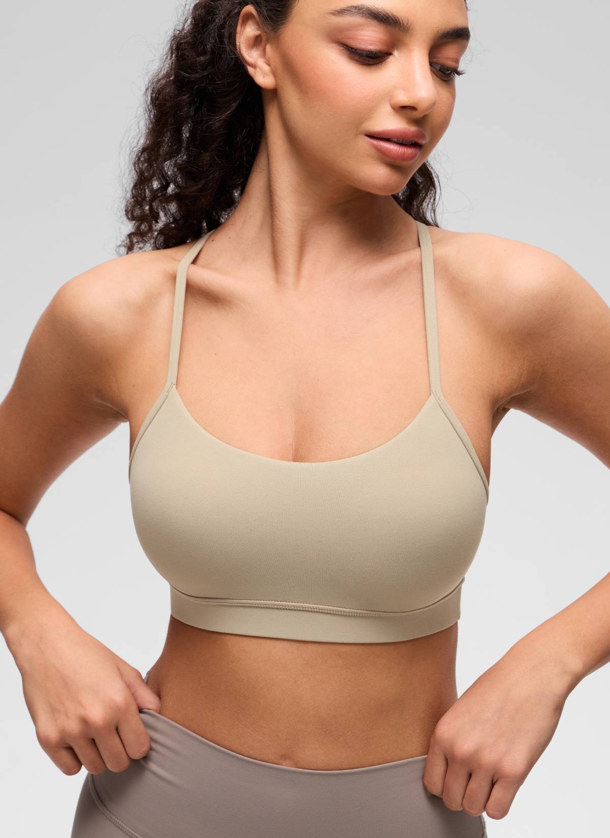 Sports Bra For Women - Thin Strap, Y Back
