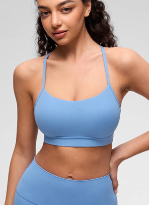 Sports Bra For Women - Thin Strap, Y Back