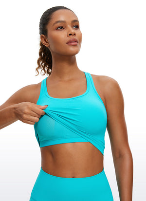 Racerback Built In Bra Tank - Racerback, Built-in Bra