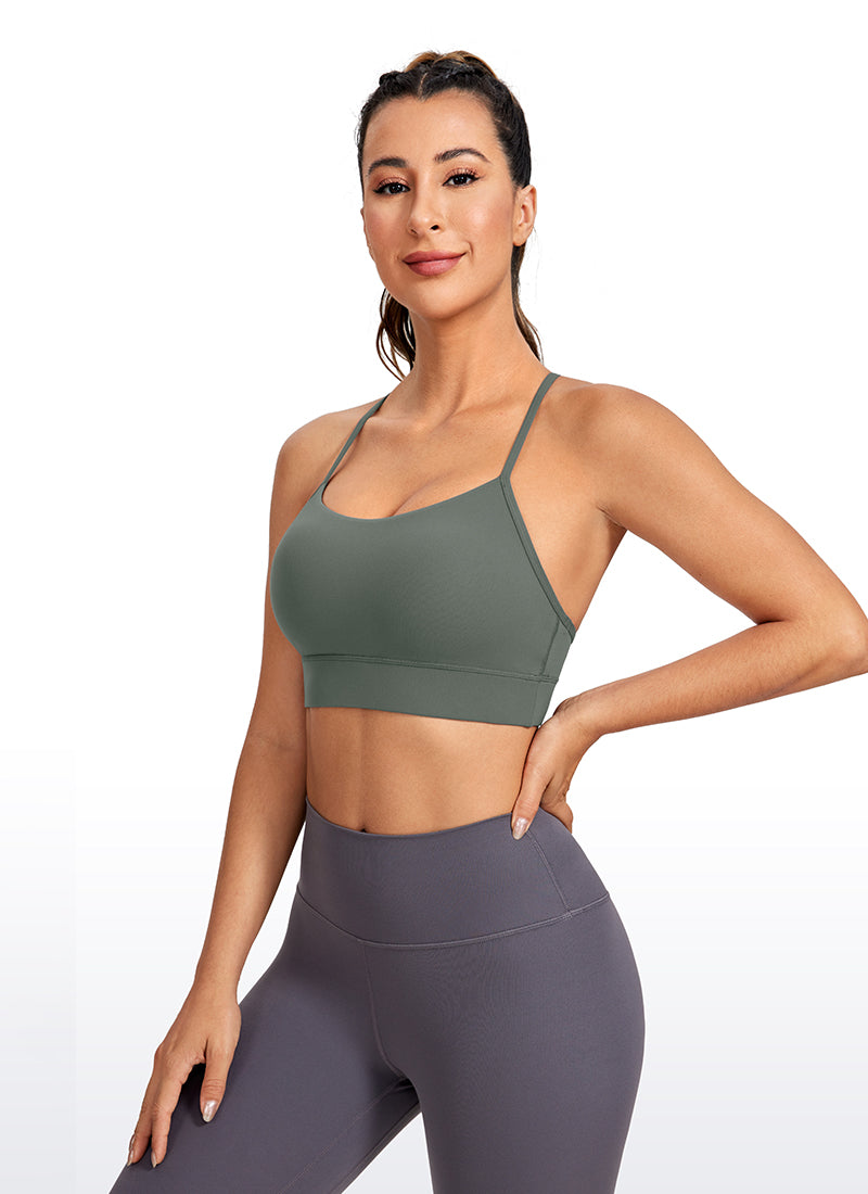 Y Back Longline Bra - Y Back, Extended Coverage