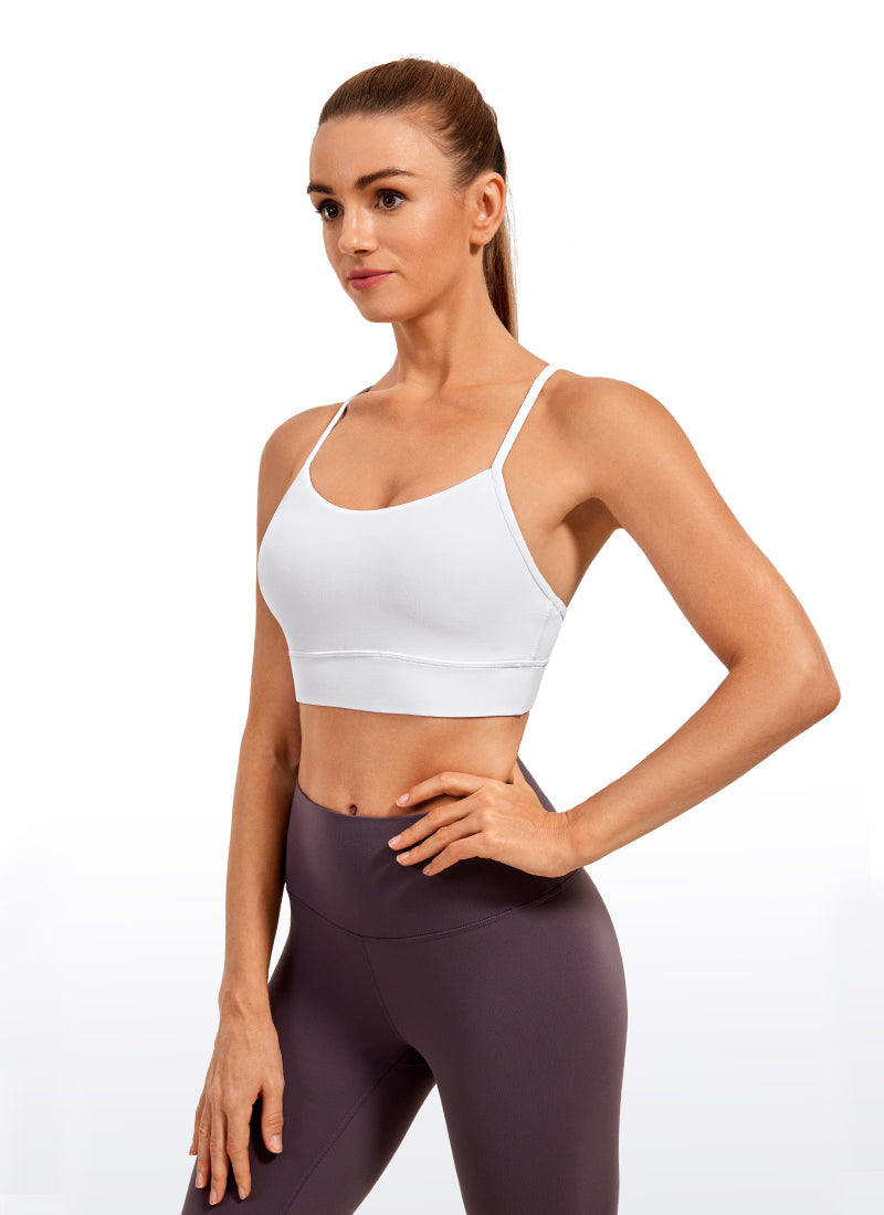 Y Back Longline Bra - Y Back, Extended Coverage
