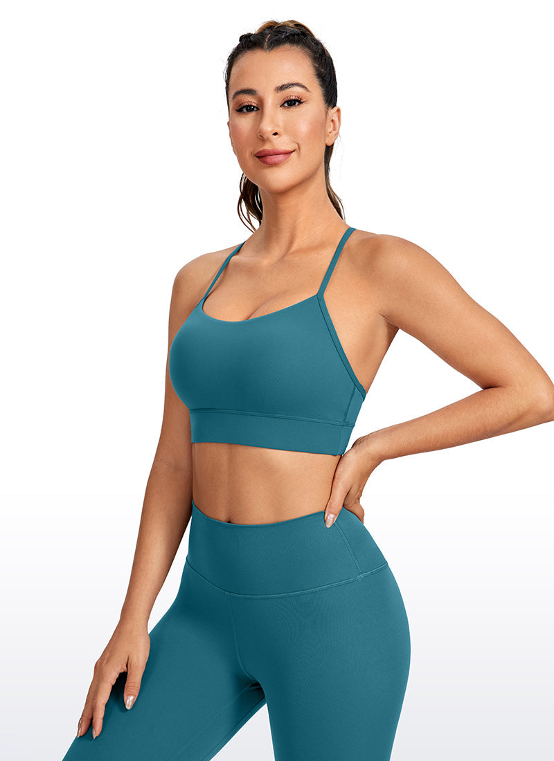 Y Back Longline Bra - Y Back, Extended Coverage