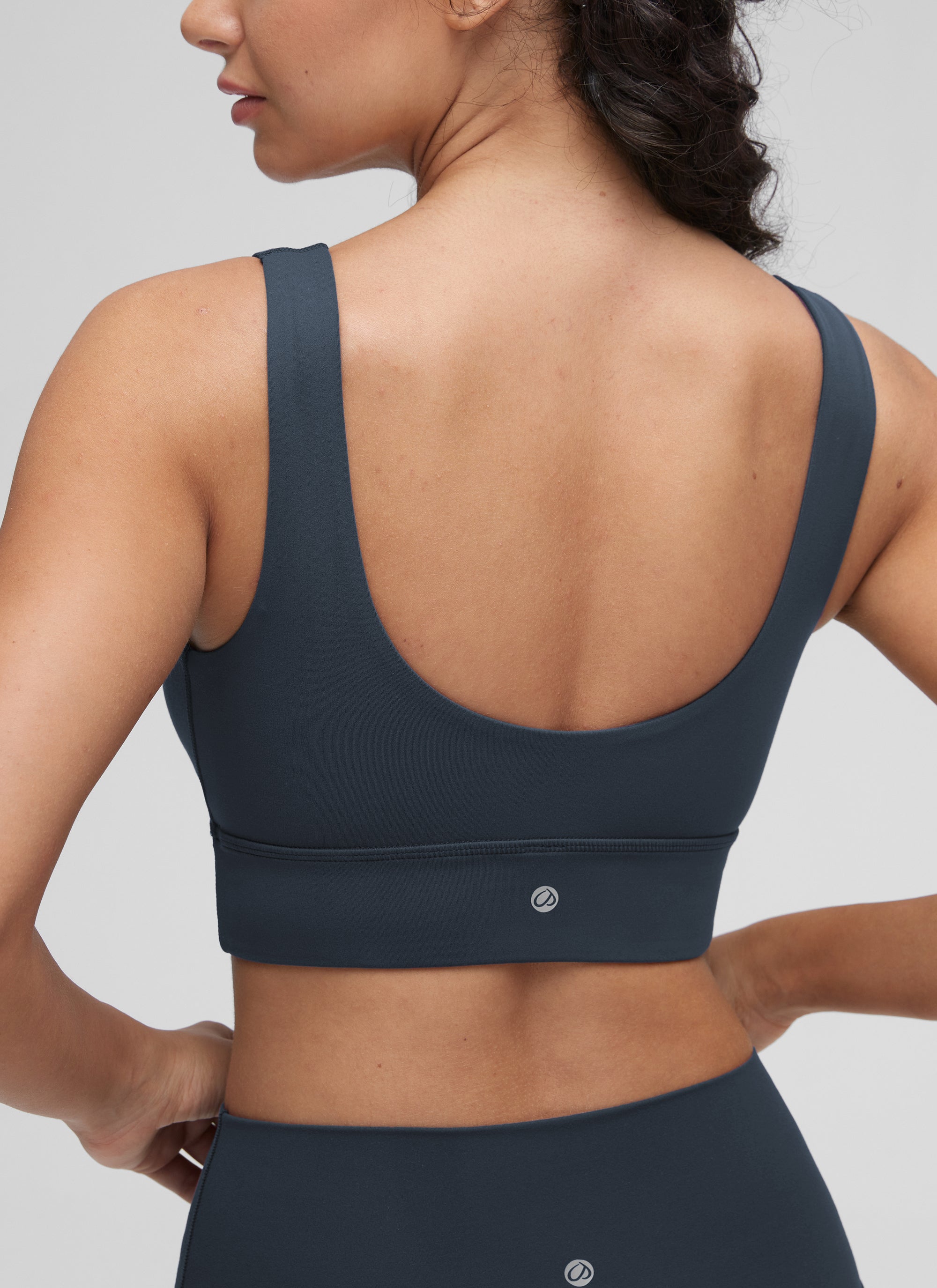 Longline Sports Bra - U Back, Extended Coverage