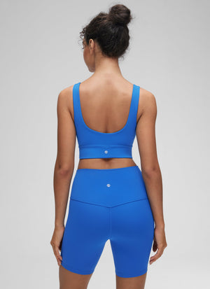 Longline Sports Bra - U Back, Extended Coverage