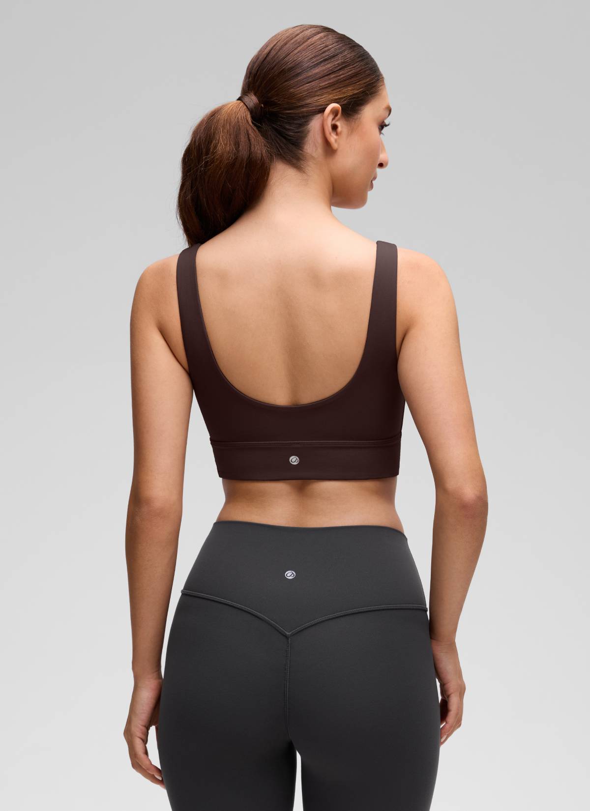 Longline Sports Bra - U Back, Extended Coverage