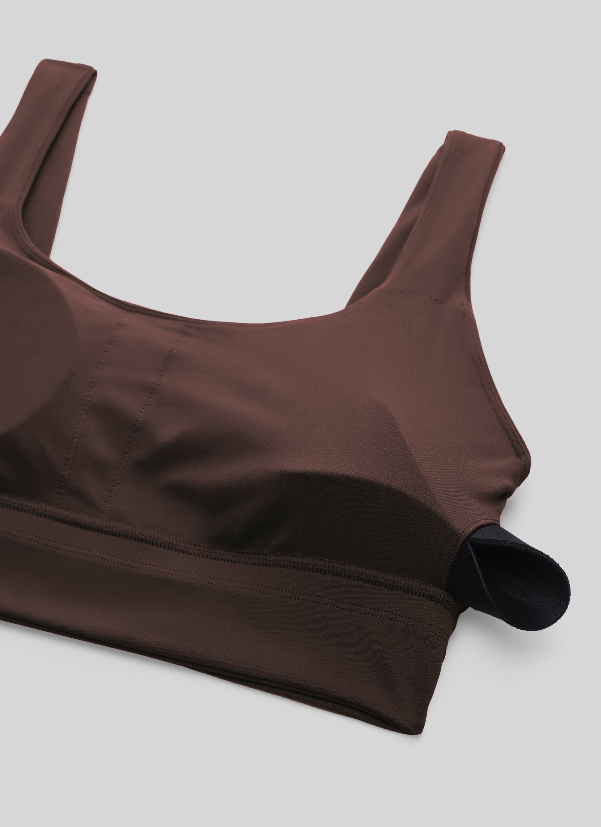 Longline Sports Bra - U Back, Extended Coverage