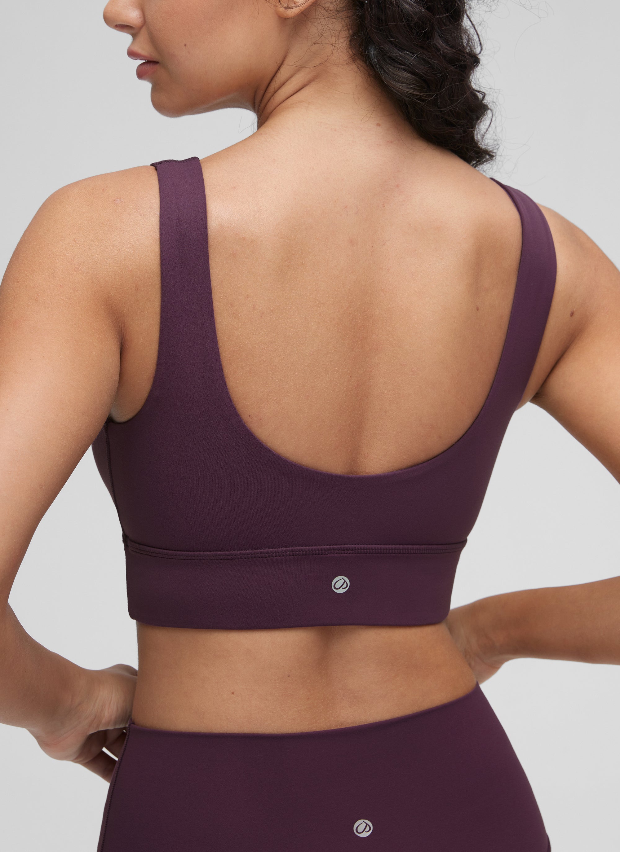 Longline Sports Bra - U Back, Extended Coverage