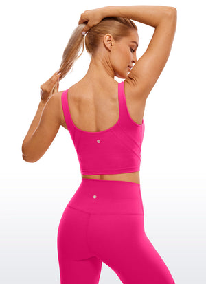 U Back Bra Tank Top - U Back, Built-in Support