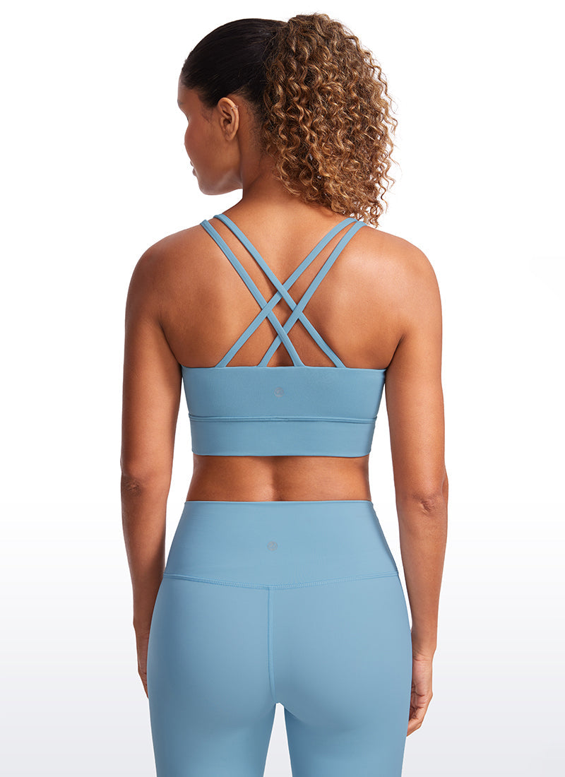 Longline Molded Bra - Moulded Cups, Extended Hem