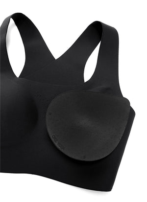 Running Bra - Racerback, U Neck, Sculpted Fit