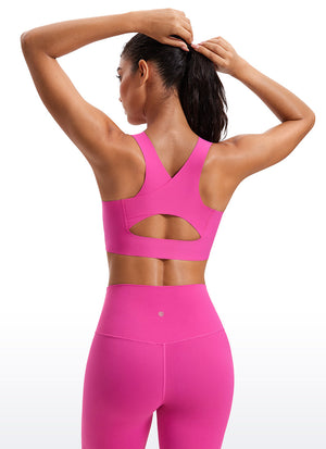 Running Bra - Racerback, U Neck, Sculpted Fit