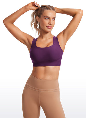 Running Bra - Racerback, U Neck, Sculpted Fit