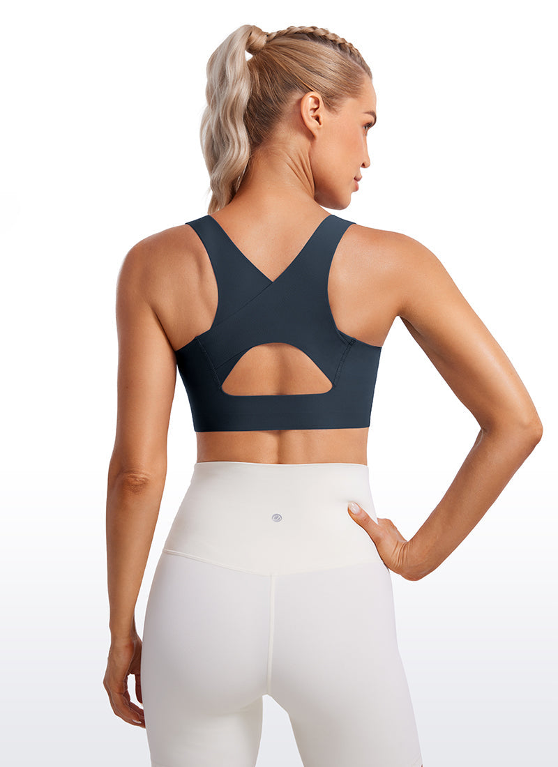 Running Bra - Racerback, U Neck, Sculpted Fit