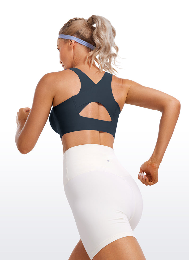 Running Bra - Racerback, U Neck, Sculpted Fit