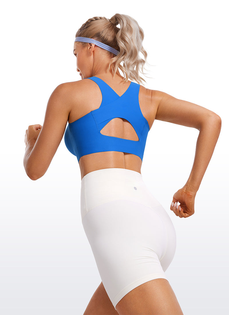 Running Bra - Racerback, U Neck, Sculpted Fit