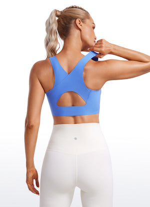 Running Bra - Racerback, U Neck, Sculpted Fit