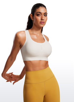Running Bra - Racerback, U Neck, Sculpted Fit