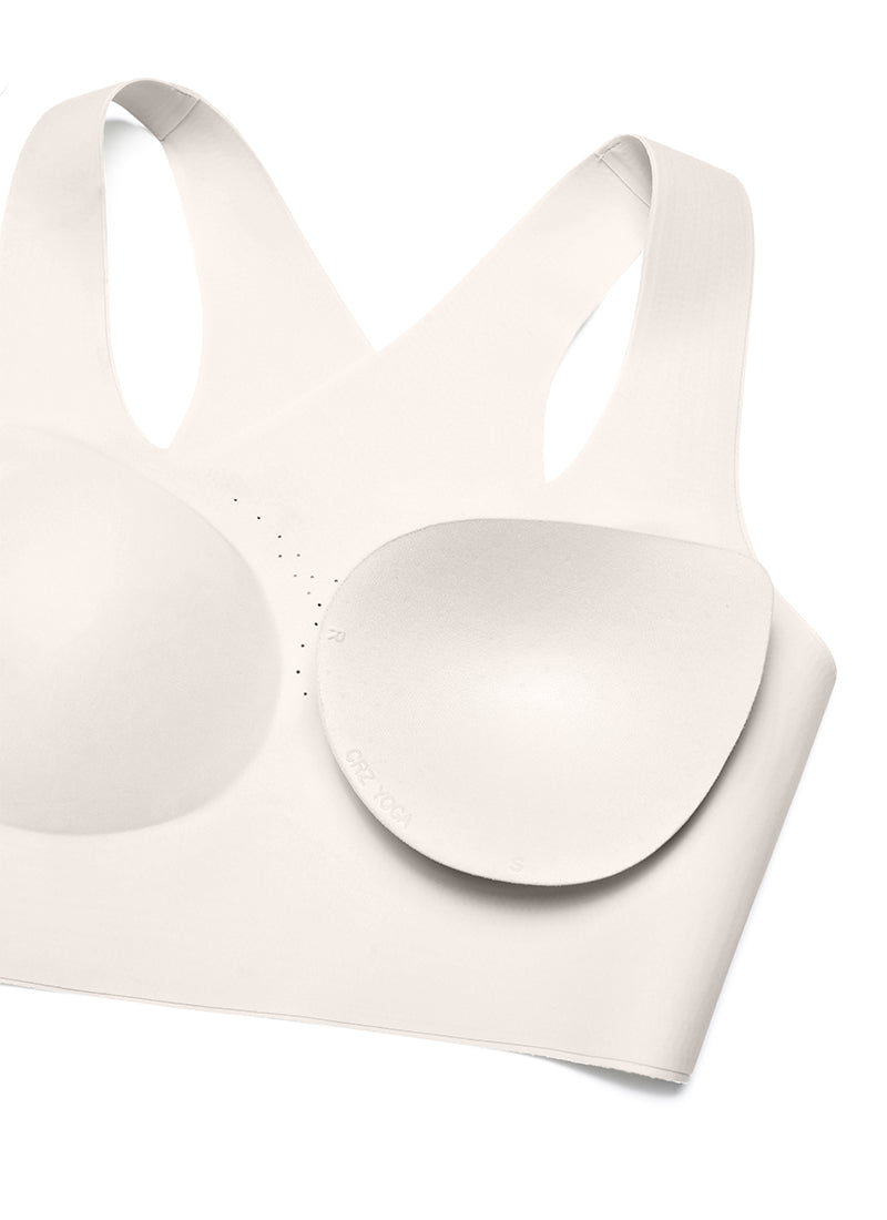 Running Bra - Racerback, U Neck, Sculpted Fit