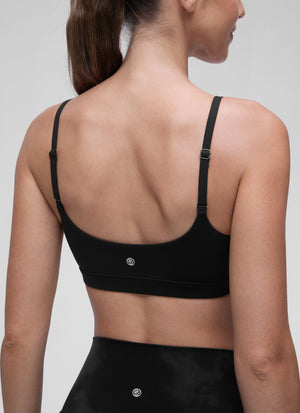 Wireless Sports Bra - Adjustable Spaghetti Straps