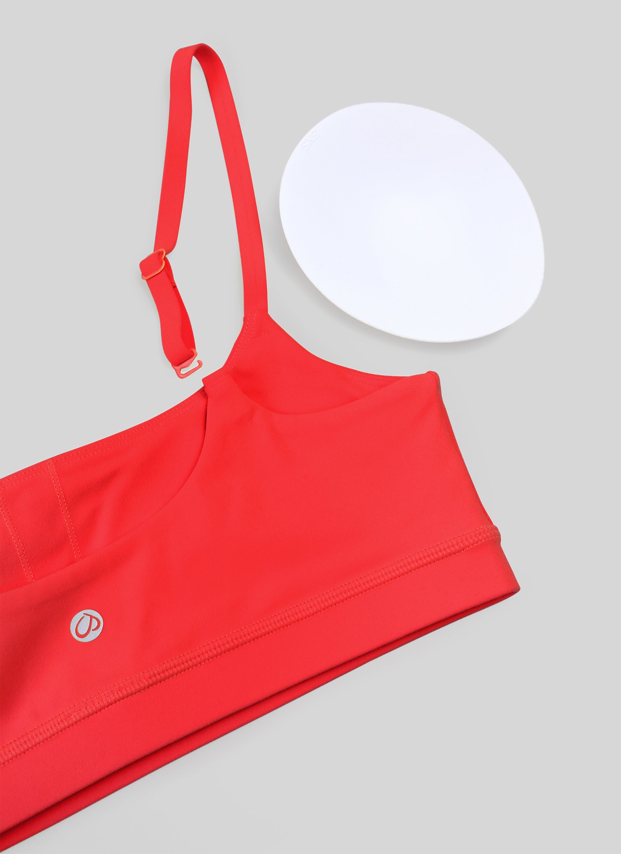 Wireless Sports Bra - Adjustable Spaghetti Straps
