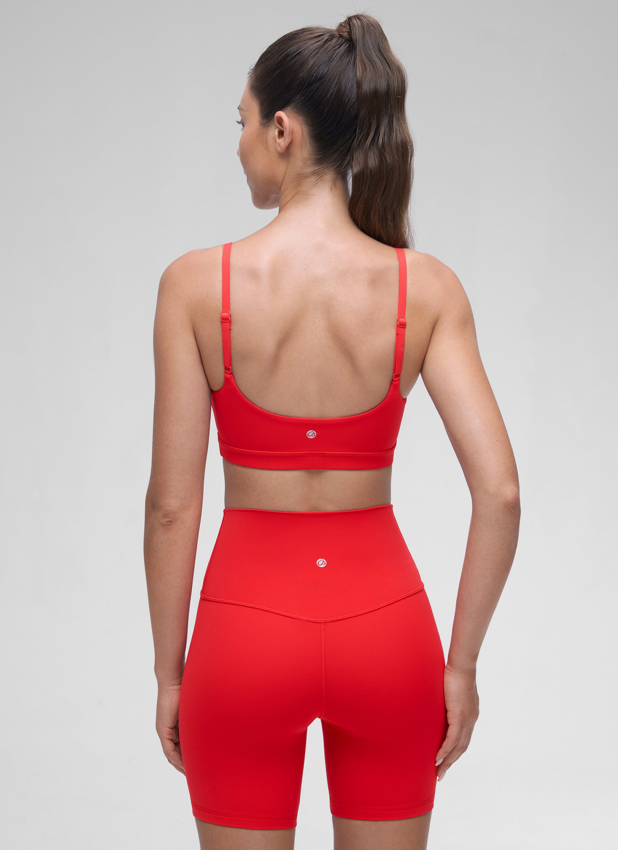 Wireless Sports Bra - Adjustable Spaghetti Straps