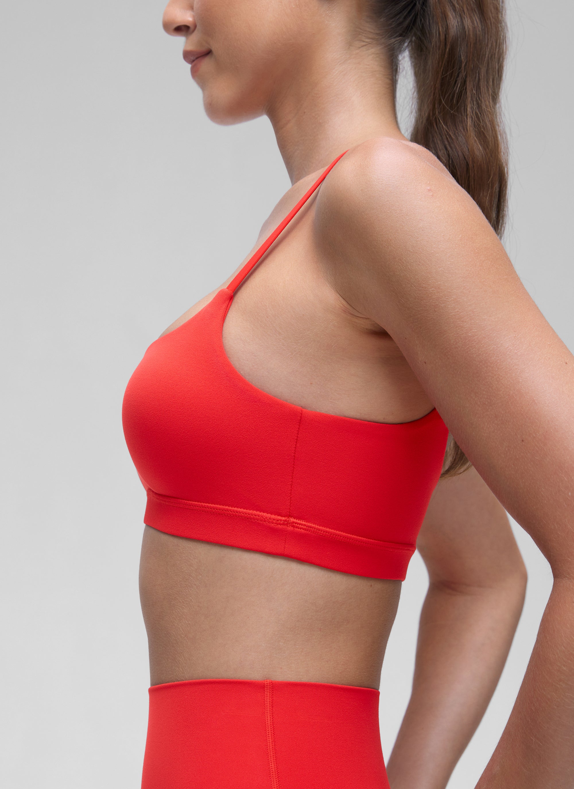 Wireless Sports Bra - Adjustable Spaghetti Straps