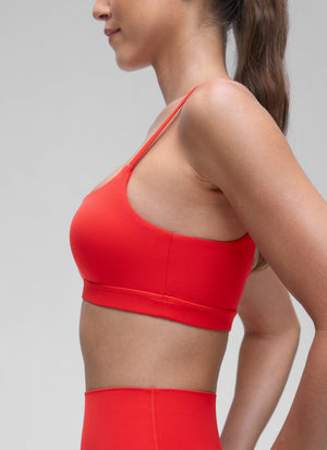 Wireless Sports Bra - Adjustable Spaghetti Straps