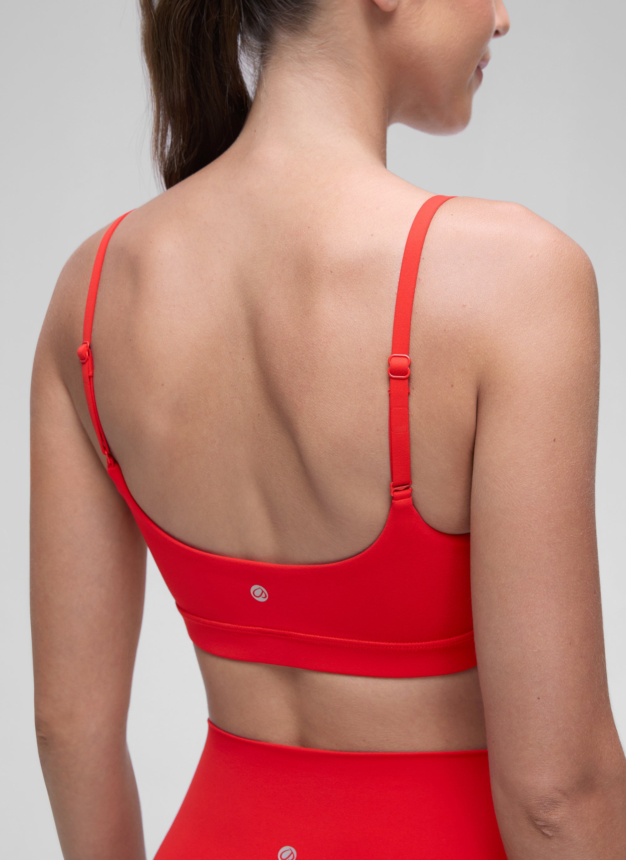 Wireless Sports Bra - Adjustable Spaghetti Straps