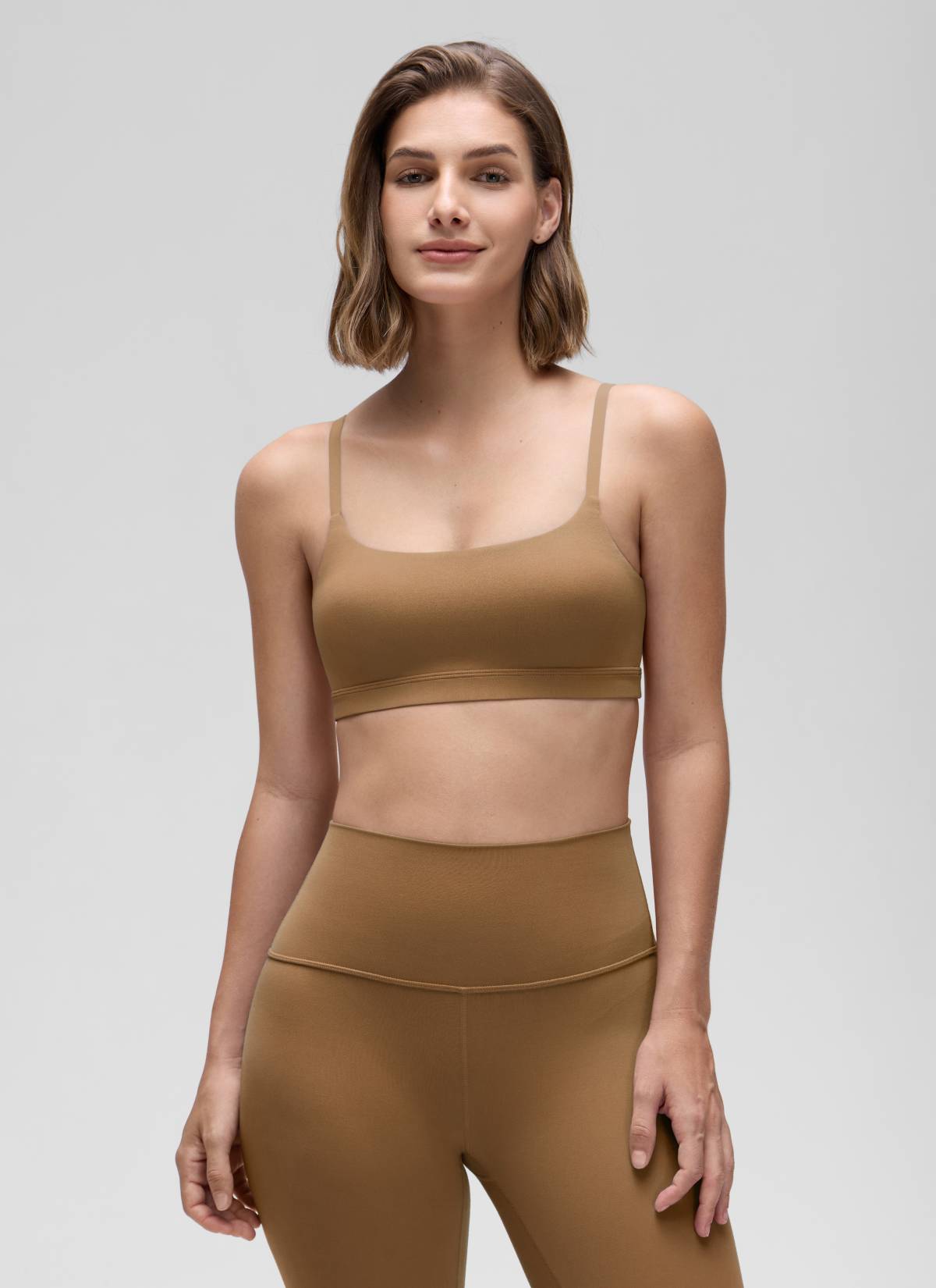 Wireless Sports Bra - Adjustable Spaghetti Straps