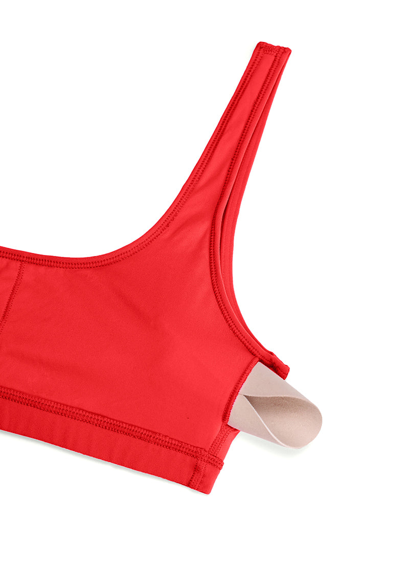 Scoop Neck Mini Bra - Scoop Neck, Minimal Coverage